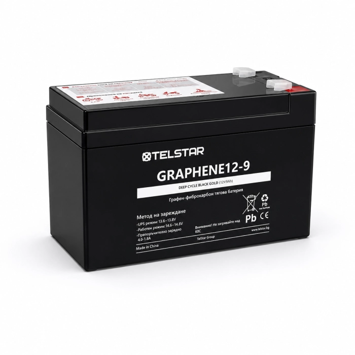 Батерия 12V 9Ah гелова 151 х 95 х 64 mm - 2241 | TelStar Батерия 12V 9Ah гелова 151 х 95 х 64 mm - 2241
