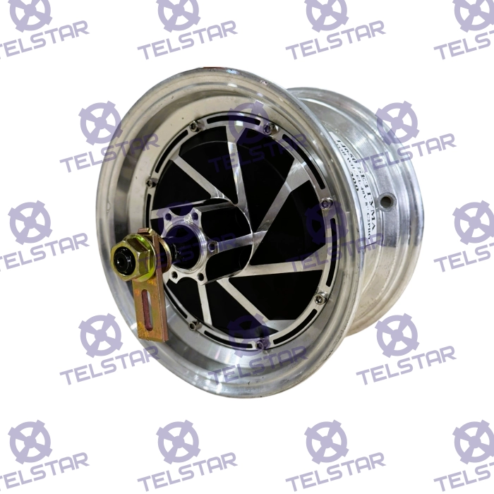 Двигател без гума 48V 8" за ел. скутер C2PRO - 1703 | TelStar Двигател без гума 48V 8" за ел. скутер C2PRO - 1703