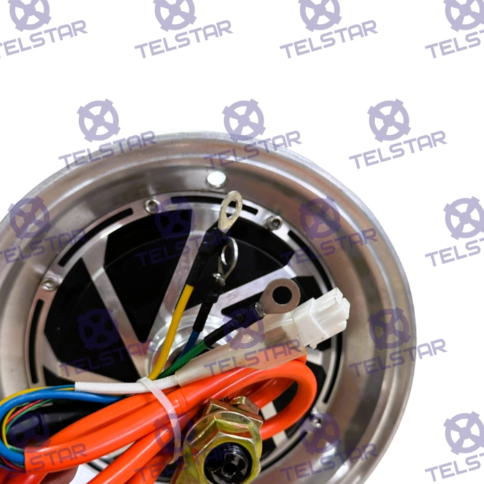 Двигател без гума 48V 8" за ел. скутер C2PRO - 1704 | TelStar Двигател без гума 48V 8" за ел. скутер C2PRO - 1704