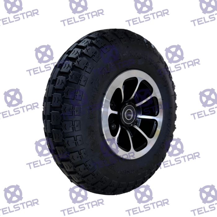 ПРЕДНА ГУМА С ДЖАНТА ЗА ЕЛ. ЧЕТИРИКОЛКА ADMIRAL - 1824 | TelStar ПРЕДНА ГУМА С ДЖАНТА ЗА ЕЛ. ЧЕТИРИКОЛКА ADMIRAL - 1824