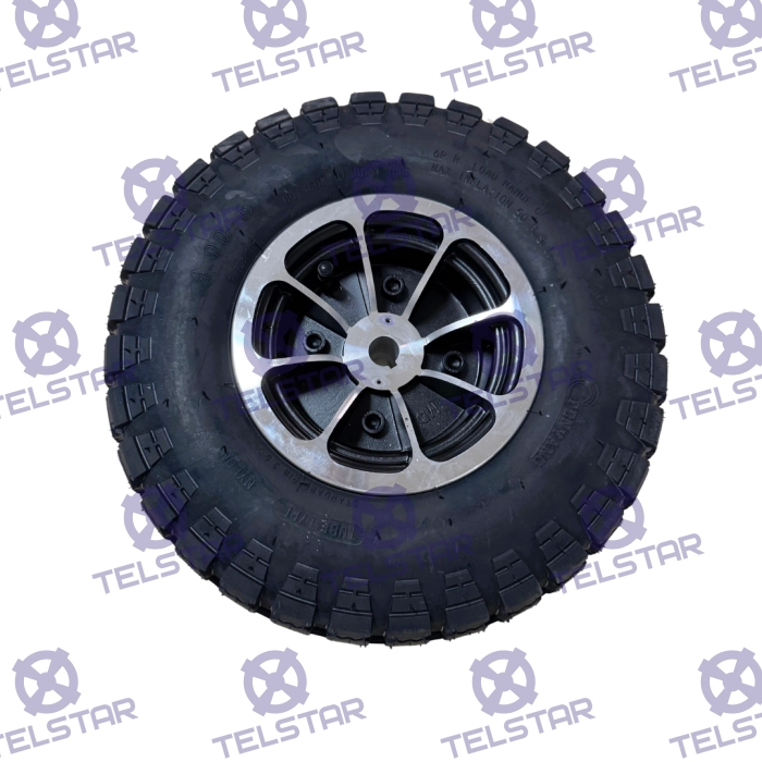 ЗАДНА ГУМА С ДЖАНТА ЗА ЕЛ. ЧЕТИРИКОЛКА ADMIRAL - 1828 | TelStar ЗАДНА ГУМА С ДЖАНТА ЗА ЕЛ. ЧЕТИРИКОЛКА ADMIRAL - 1828