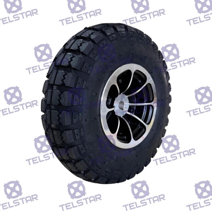ЗАДНА ГУМА С ДЖАНТА ЗА ЕЛ. ЧЕТИРИКОЛКА ADMIRAL - 1826 | TelStar ЗАДНА ГУМА С ДЖАНТА ЗА ЕЛ. ЧЕТИРИКОЛКА ADMIRAL - 1826