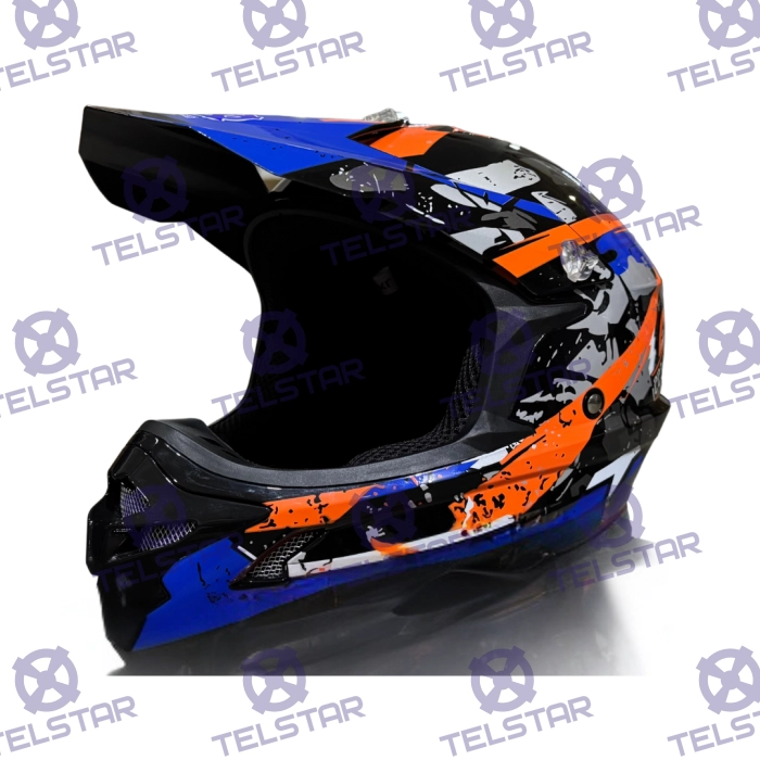 Каска за мотокрос и ATV – Универсален размер за възрастни - 1855