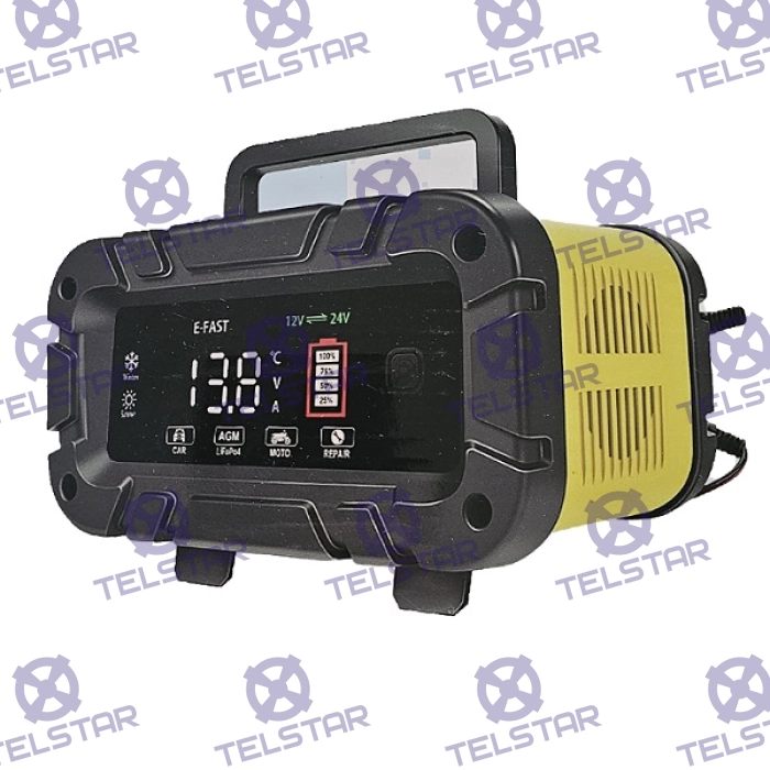 Батери Доктор 12V-24V/ 2AH-300AH 20A - 1641 | TelStar Батери Доктор 12V-24V/ 2AH-300AH 20A - 1641