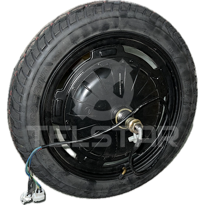 Електромотор 48V с гума за скутер TBSLD 16’’ - 1000 | TelStar Електромотор 48V с гума за скутер TBSLD 16’’ - 1000