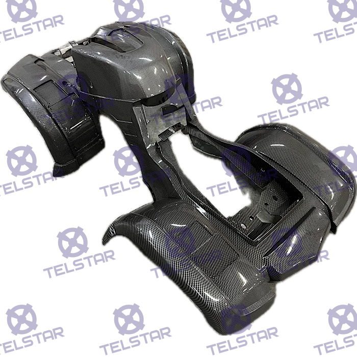 Пластмасово тяло за TS-220 ATV карбон - 1041 | TelStar Пластмасово тяло за TS-220 ATV карбон - 1041