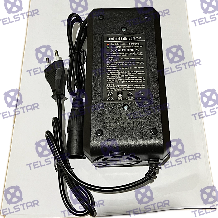 Зарядно 24V 4A с С-кръгъл канон - 1235 | TelStar Зарядно 24V 4A с С-кръгъл канон - 1235