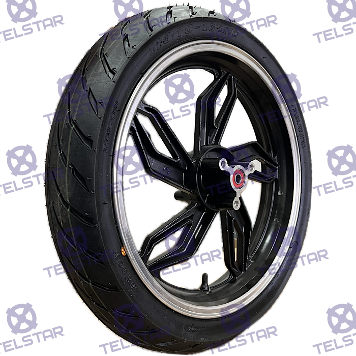 Гума + джанта предна 110/70-16'' Харли Х4 - 1209 | TelStar Гума + джанта предна 110/70-16'' Харли Х4 - 1209