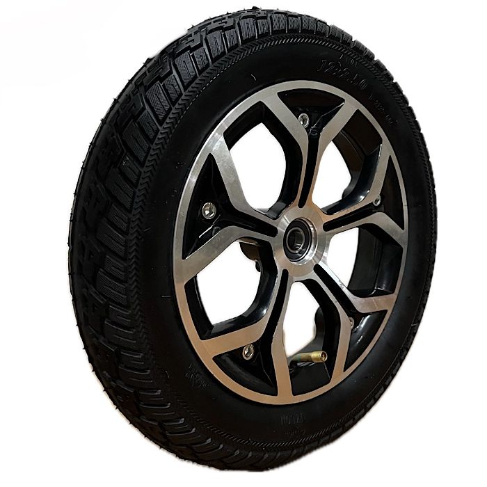 Гума с джанта 12х2.5 за електрическа триколка TS-200.3 задна - 78 | TelStar Гума с джанта 12х2.5 за електрическа триколка TS-200.3 задна - 78