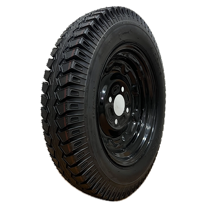 Гума с джанта 4.00-12" за електрическа триколка Т-1000 задна - 105 | TelStar Гума с джанта 4.00-12" за електрическа триколка Т-1000 задна - 105