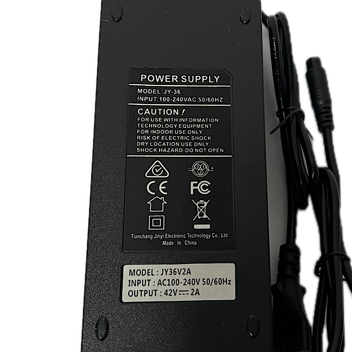 Зарядно 36V 2.0A за електрическа тротинетка XIOMI с B1 кръгла букса - 262 | TelStar Зарядно 36V 2.0A за електрическа тротинетка XIOMI с B1 кръгла букса - 262