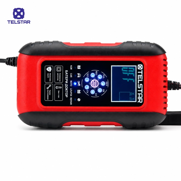 Смарт зарядно и възстановител за батерии Battery Doctor – 12V/24V 5A–10A - 3341