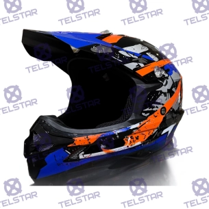 Каска за мотокрос и ATV – Универсален размер за възрастни TelStar Каска за мотокрос и ATV – Универсален размер за възрастни