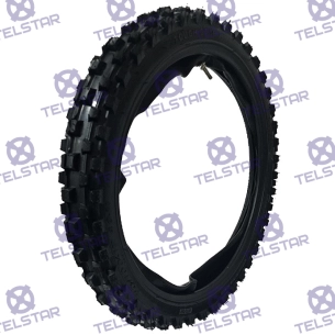 Гума 70/100-17" външна с вътрешна TelStar Гума 70/100-17" външна с вътрешна