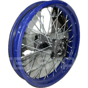 Предна джанта 14’’ за 125сс кросов мотор GS05B синя TelStar Предна джанта 14’’ за 125сс кросов мотор GS05B синя