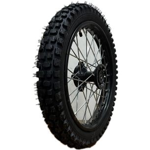 Гума с джанта 2.50-14" за кросов мотор предна TelStar Гума с джанта 2.50-14" за кросов мотор предна