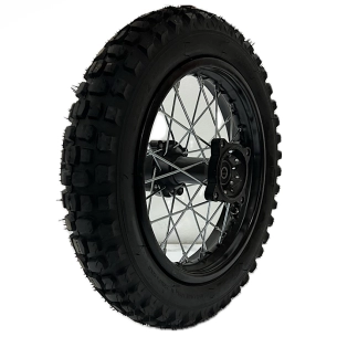 Гума с джанта 3.00х12 за кросов мотор задна TelStar Гума с джанта 3.00х12 за кросов мотор задна