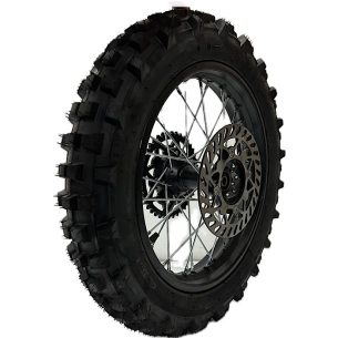 Гума с джанта 90/100-14" за кросов мотор задна TelStar Гума с джанта 90/100-14" за кросов мотор задна