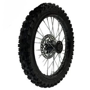 Гума с джанта 70/100-17" за кросов мотор предна TelStar Гума с джанта 70/100-17" за кросов мотор предна