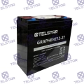 Графенова гелова батерия 12V 27Ah за електрически скутери и триколки - Карбонова решетка - 185x80x170 mm - 1968